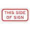 Sign Solutions Usa 6 in Height, 12 in Width, Aluminum, Horizontal Rectangle DUS08HWT1206R7-202P - alternate 1